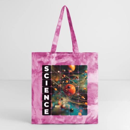 Atomic Science Vision - Tie Dye Tote Bag