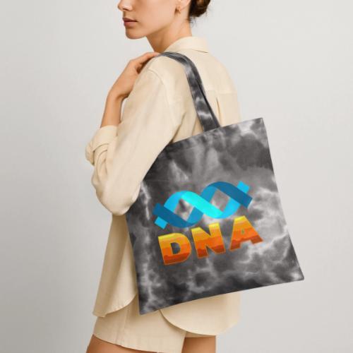 DNA: Coded to Be - Tie Dye Tote Bag