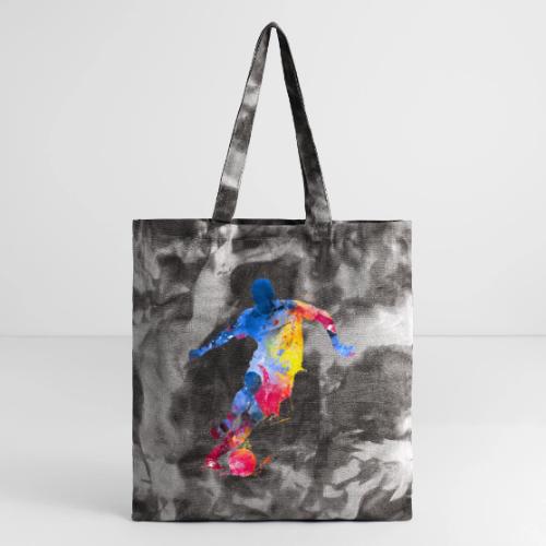 Soccer: Splash Kick - Tie Dye Tote Bag