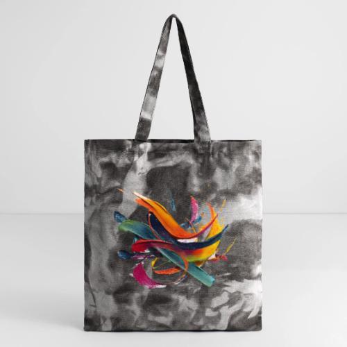 Colorful Waves - Tie Dye Tote Bag