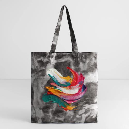 Colorful brushstrokes - Tie Dye Tote Bag