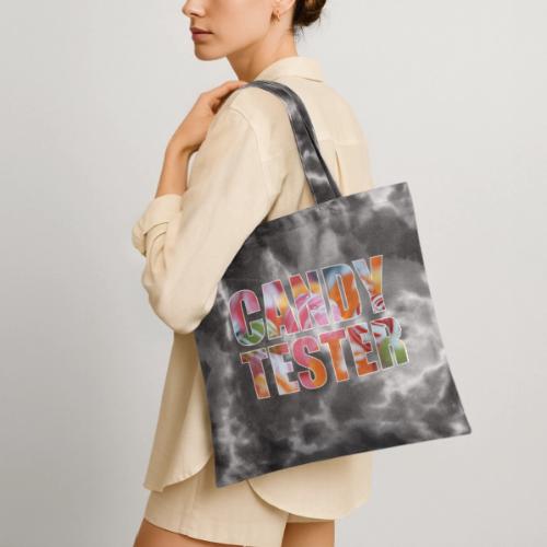 Candy Tester Delight - Tie Dye Tote Bag