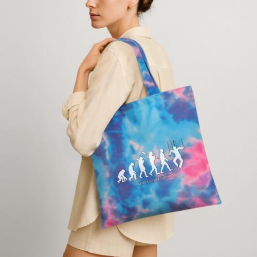Evolution - Tie Dye Tote Bag
