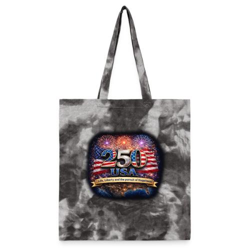 USA 250th Celebration - Tie Dye Tote Bag