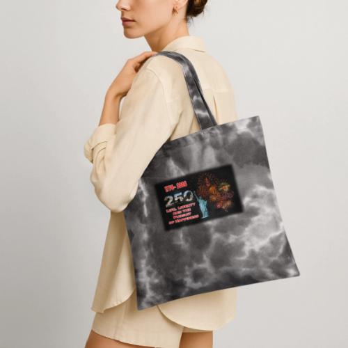 1776 - 2026 - 250 Years USA | Fireworks - Tie Dye Tote Bag