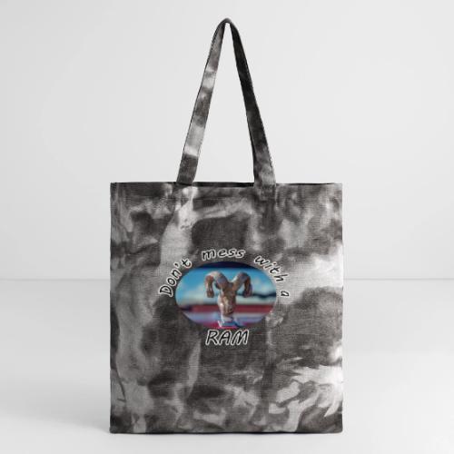 Don’t Mess with a RAM - Tie Dye Tote Bag