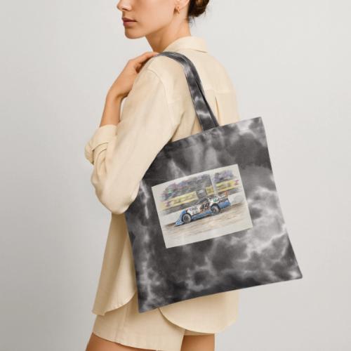 Jonathan Davenport's #49 - Tie Dye Tote Bag