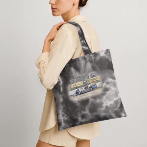 Johnathan Davenport's #49 B - Tie Dye Tote Bag
