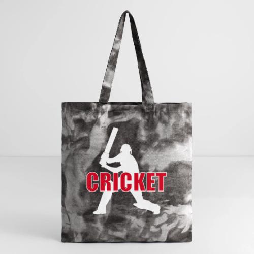 Power Play Cricket - Tie Dye Tote Bag