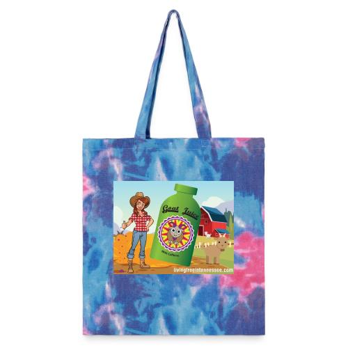 Nicole Sauce's Goat Juice - Tie Dye Tote Bag