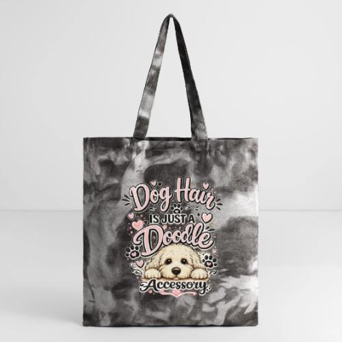 Dog Hair Is Just a Doodle Accessory - Tie Dye Tote Bag