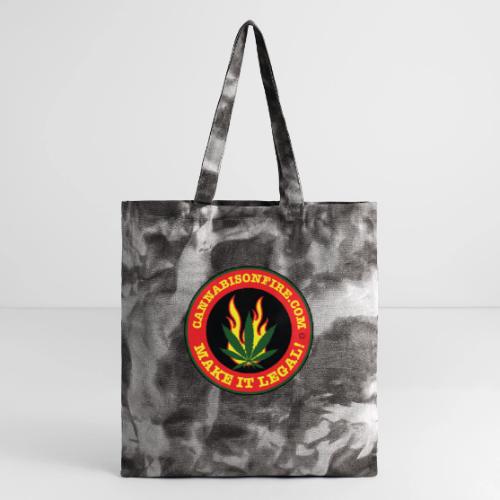 Faire cannabis légal T-shirts 420 usure - Tote bag tie-dye