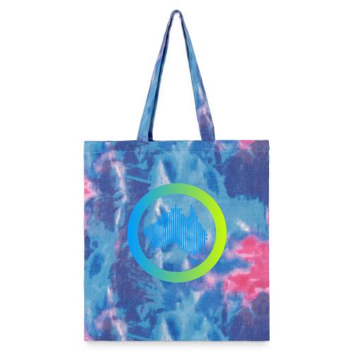 Gradient Symbol Only - Tie Dye Tote Bag