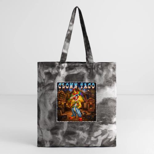 The Clown Taco Circus Humor Character - Tie Dye Tote Bag