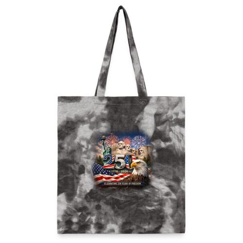 1776-2026 | Celebrating 250 Years of Freedom - Tie Dye Tote Bag
