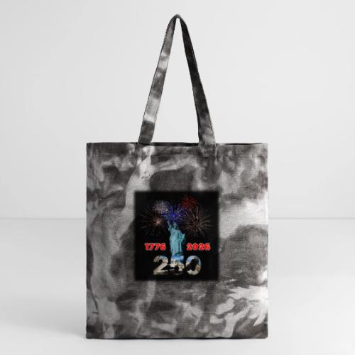 1776 - 2026 - 250 Years USA | Fireworks - Tie Dye Tote Bag