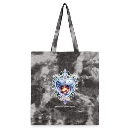 Imbolc Candle Veil T-Shirt | Veiled Rebirth - Tie Dye Tote Bag