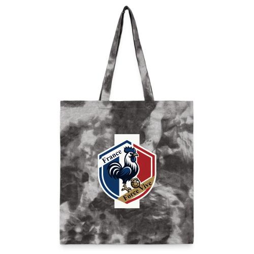 France Rooster T-Shirt, Bleu-Blanc-Rouge gift - Tie Dye Tote Bag