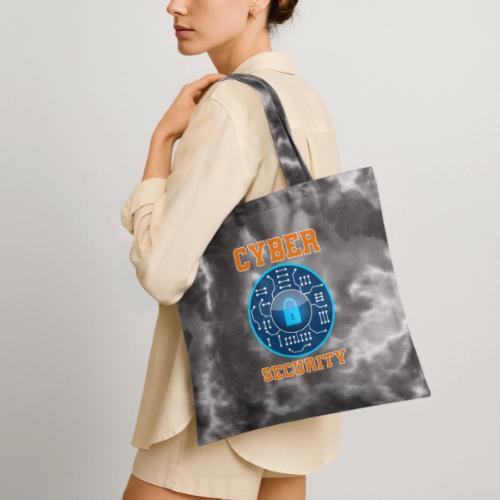 Cycer security: Secure by Design - Tie Dye Tote Bag