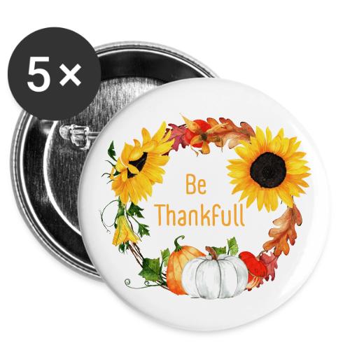 Be thanksfull -  Buttons 3 ( 5-pack)