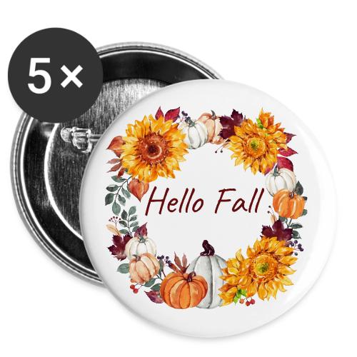 Hello Fall -  Buttons 3 ( 5-pack)