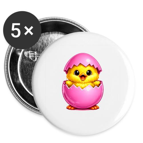 Easter Chick Pink -  Buttons 3 ( 5-pack)