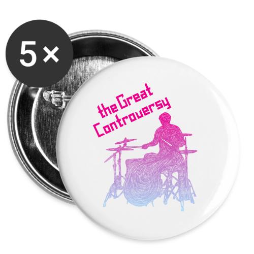 The Great Controversy PB -  Buttons 3 ( 5-pack)