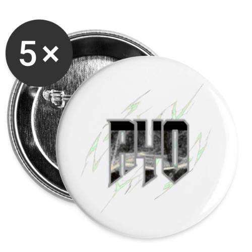 Ayo's Gray -  Buttons 3 ( 5-pack)