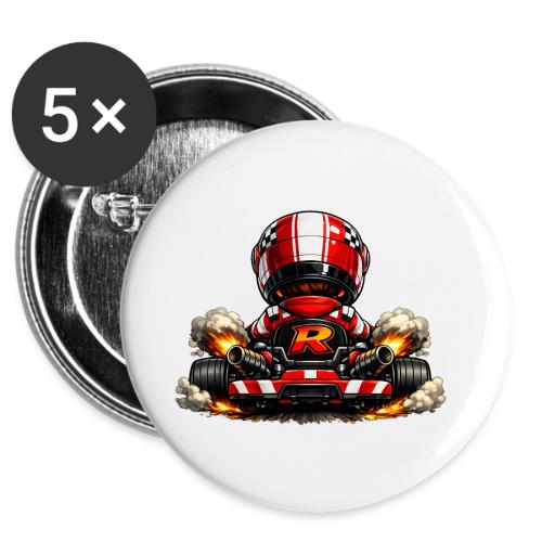 Carcadelogoracerback -  Buttons 3 ( 5-pack)