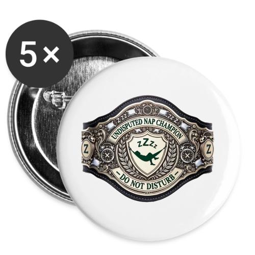 Nap Champion Belt T Shirt -  Buttons 3 ( 5-pack)