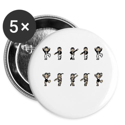flappersshirt -  Buttons 3 ( 5-pack)