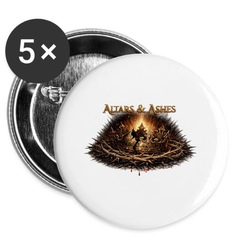Altars & Ashes Crown of Thorns Tee -  Buttons 3 ( 5-pack)