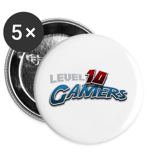 Level10Gamers Logo -  Buttons 3 ( 5-pack)