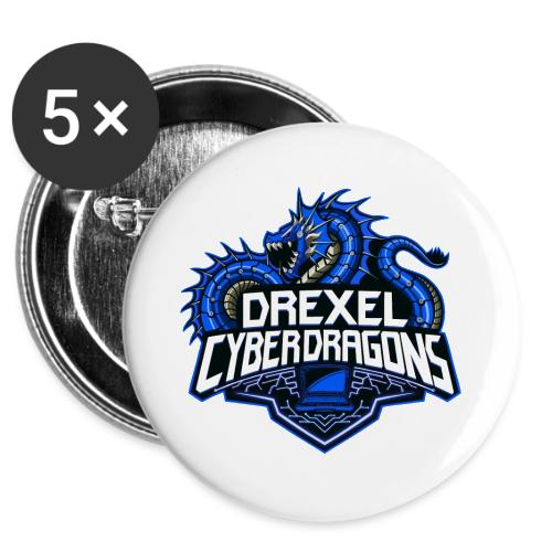 Blue Team -  Buttons 3 ( 5-pack)