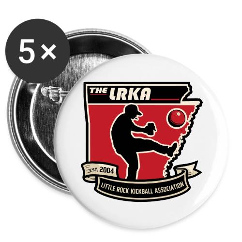 Black/Red State LRKA 2026 Logo -  Buttons 3 ( 5-pack)