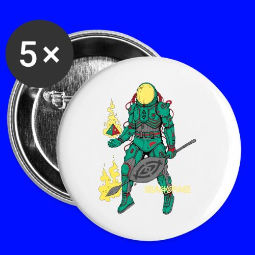 Afronaut -  Buttons 3 ( 5-pack)