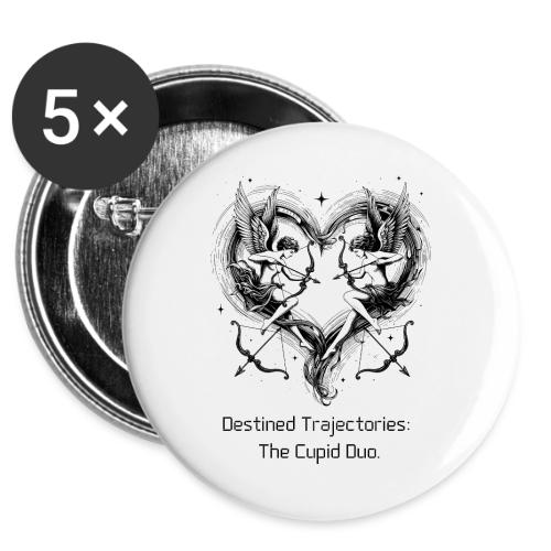 Cupid Duo T-Shirt, Mug, & Leggings -  Buttons 3 ( 5-pack)