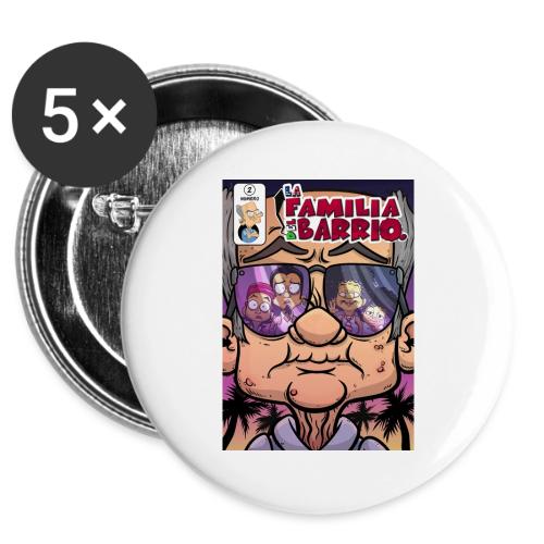 Comic002 -  Buttons 3 ( 5-pack)