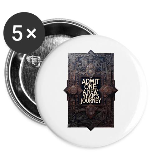 Art Deco VIP Pass T-Shirt -  Buttons 3 ( 5-pack)