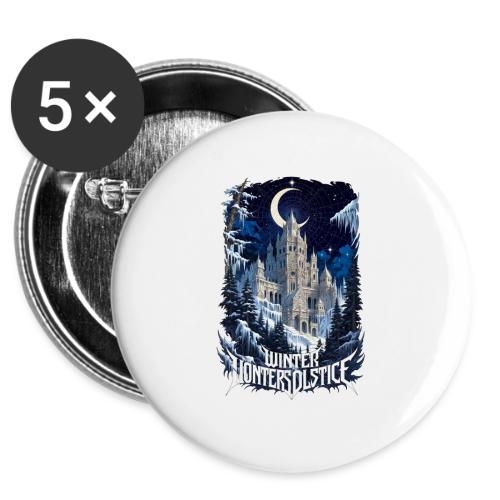 Celestial Winter Temple T-Shirt -  Buttons 3 ( 5-pack)