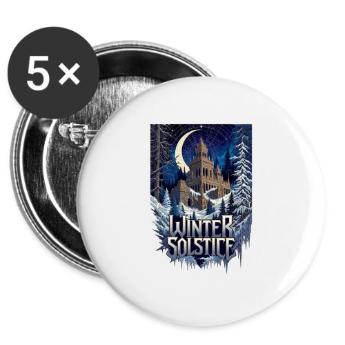 Gothic Solstice T-Shirt, Premium -  Buttons 3 ( 5-pack)
