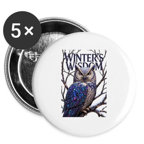 Crystalized Forest Owl T-Shirt -  Buttons 3 ( 5-pack)
