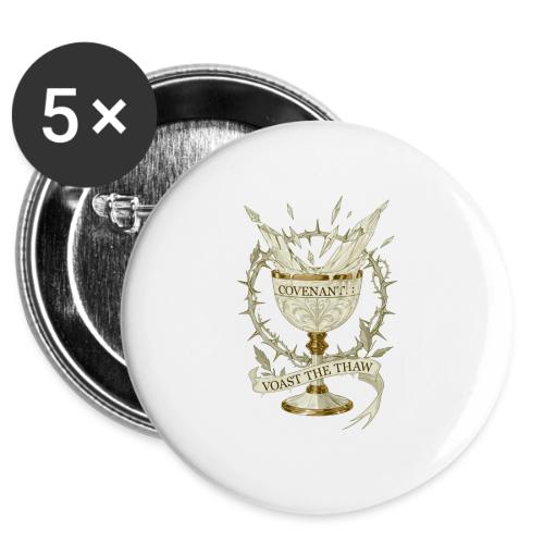 Frosted Chalice Covenant T-Shirt -  Buttons 3 ( 5-pack)
