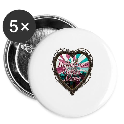 Reflection: Better Alone T-Shirt -  Buttons 3 ( 5-pack)