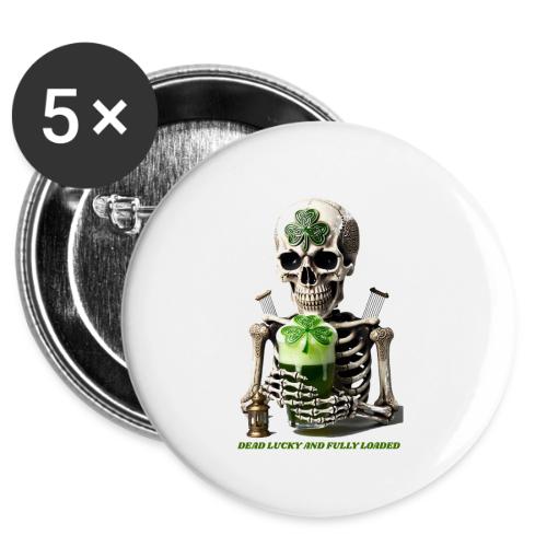 Eternal Stout Skeleton Graphic Tee -  Buttons 3 ( 5-pack)