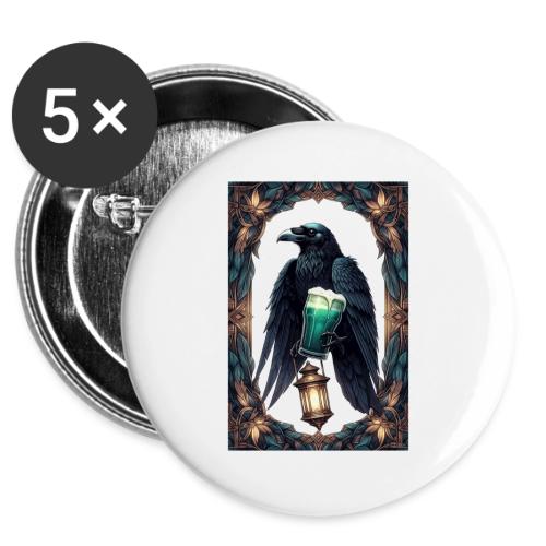 Pint of No Regrets Just Shenanigans Raven T-Shirt -  Buttons 3 ( 5-pack)