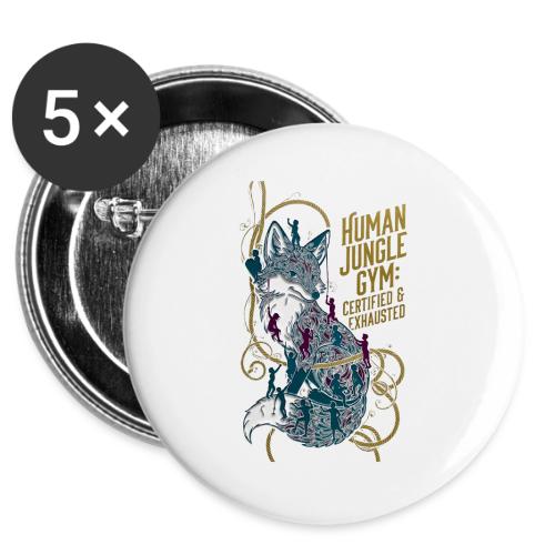 Human Jungle Gym Fox Tee -  Buttons 3 ( 5-pack)