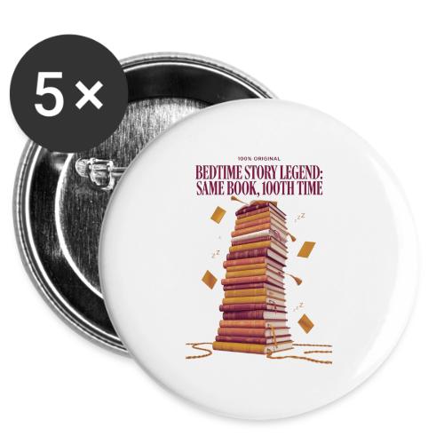 Bedtime Story Legend T Shirt -  Buttons 3 ( 5-pack)