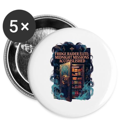 Fridge Raider Elite T Shirt -  Buttons 3 ( 5-pack)
