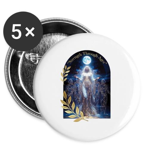 Women's Day Legacy T Shirt, Empowerment Gift 2026 -  Buttons 3 ( 5-pack)